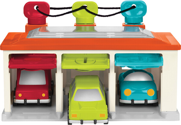 Battat Battat - garage à clés pour 3 autosprochain arrivage: novembre 2025 062243350946