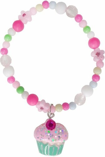 Creative Education Bijou Cutie Cupcake Crunch Bracelet, 2 x lt pk 2 x ht pk 2 x lilac 771877840067