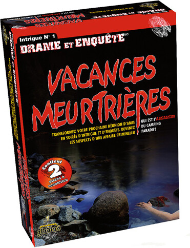 Gladius Drame & enquête (fr) Vacances meurtrières (8 suspects incluant maître de jeu) 620373014000