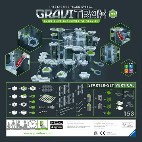 Gravitrax Gravitrax pro vertical ensemble de départ (parcours de billes) 4005556224265