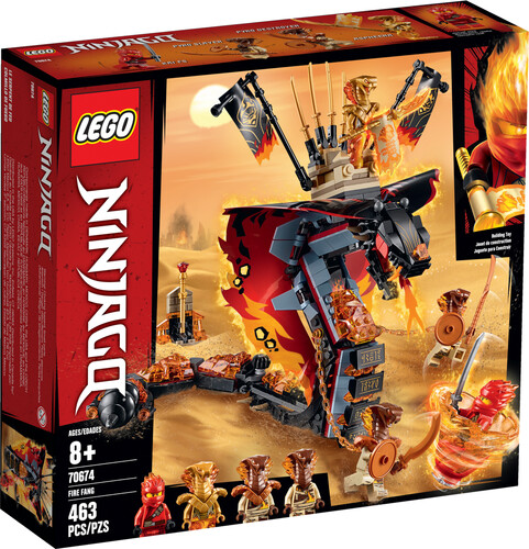 LEGO LEGO 70674 Ninjago Le serpent de feu 673419299039