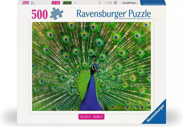 Ravensburger casse-tête Casse-tête 500 Highlight Paon 4005555013327