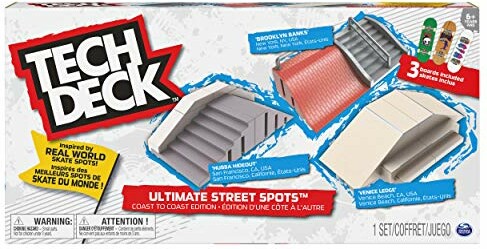 Tech Deck Tech Deck- Ultimate Street Spots pack 778988275658