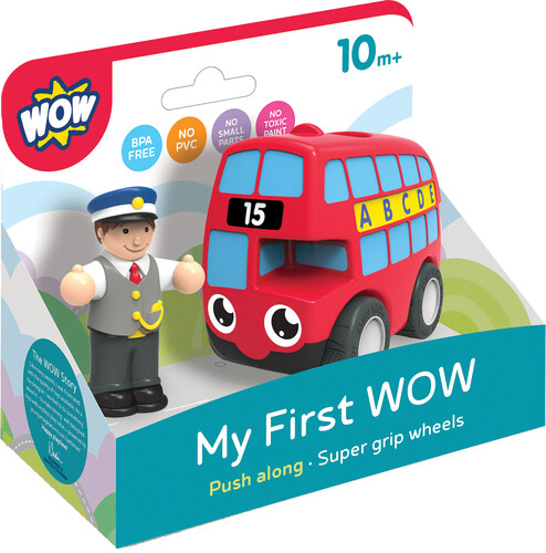 WOW Toys Premiers jouets WOW Basil le bus rouge 5033491104129
