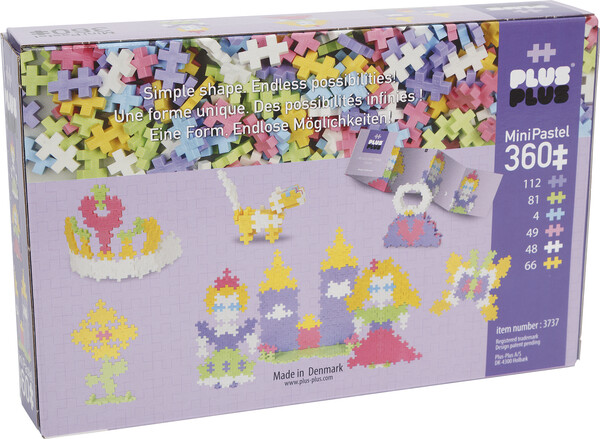 Plus-Plus Plus-Plus Mini Pastel Princesses 360 pièces 5710409101967