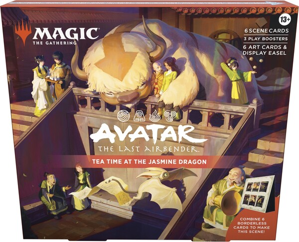 Wizards of the Coast MTG Avatar the last airbender - scene box - Tea Time at the Jasmine Dragon 195166290676