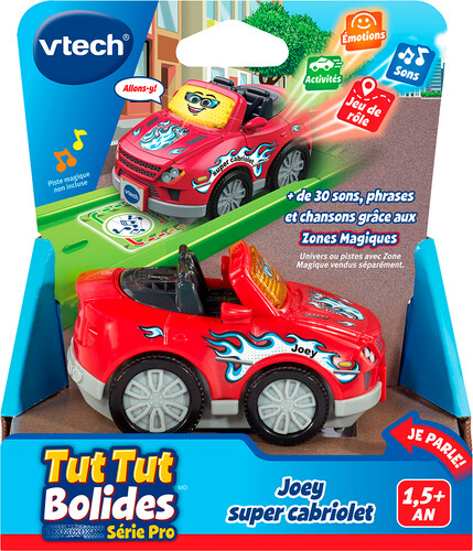 VTech Vtech Tut Tut Bolides Joey, super cabriolet (fr) 3417765696060