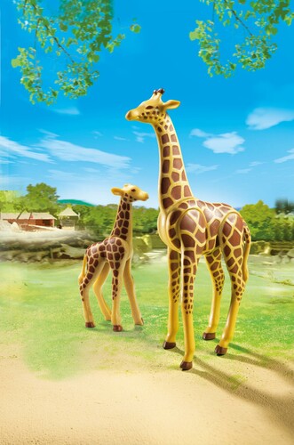 Playmobil Playmobil 6640 Girafe et son petit en sac (juil 2016) 4008789066404