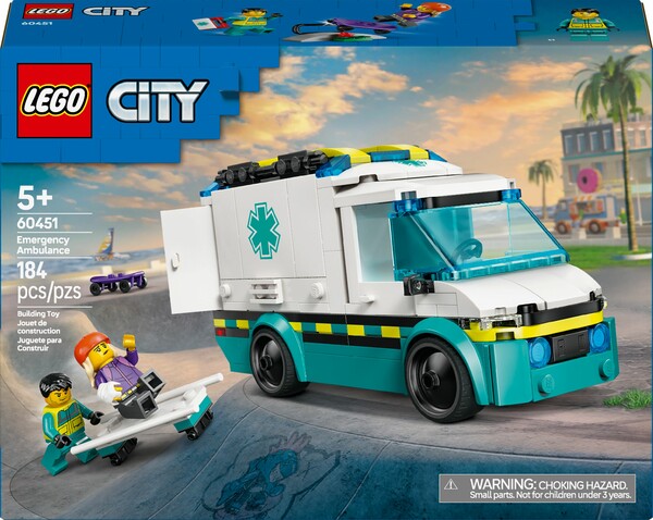 LEGO LEGO 60451 L’ambulance de secours 673419403528