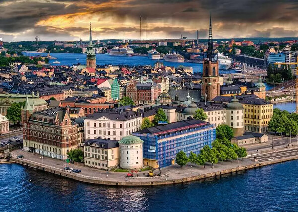 Ravensburger casse-tête Casse-tête 1000 Stockholm Sweden 4005555001140