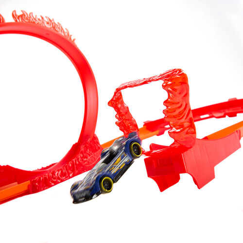 Hot Wheels Hot Wheels Track Builder-Coffret cascade enflammée (23) 194735123872