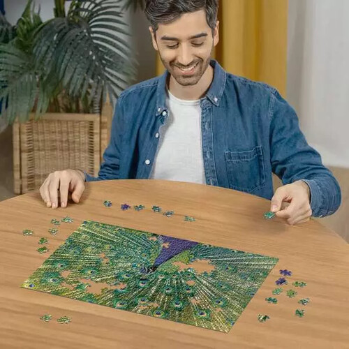 Ravensburger casse-tête Casse-tête 500 Highlight Paon 4005555013327