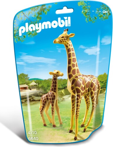 Playmobil Playmobil 6640 Girafe et son petit en sac (juil 2016) 4008789066404