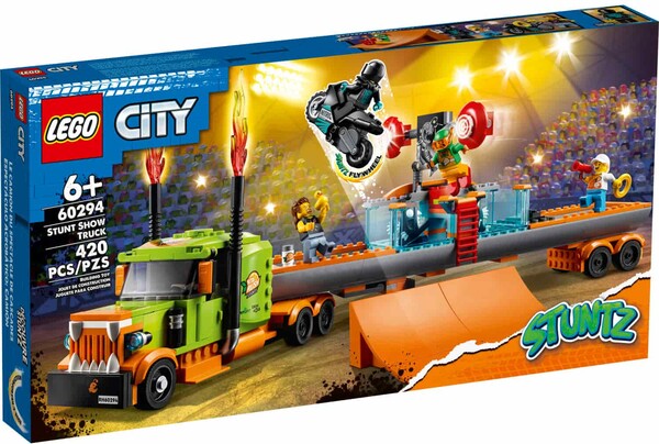 LEGO LEGO 60294 Le camion de spectacle des cascadeurs 673419339285