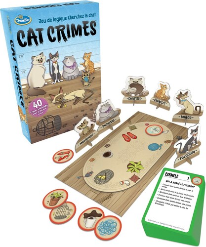 ThinkFun Cat Crimes (fr) 019275315504
