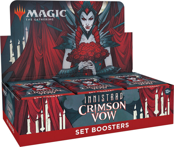 Wizards of the Coast MTG Innistrad Crimson Vow set booster Box 630509994496