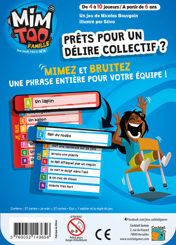 Cocktail Games Mimtoo (fr) Famille 3760052143656