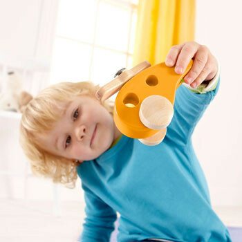 Hape Mon hélicoptère en bois 6943478002173