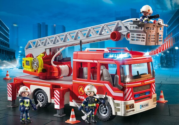 Playmobil Playmobil 9463 Camion de pompiers avec echelle pivotante 4008789094636