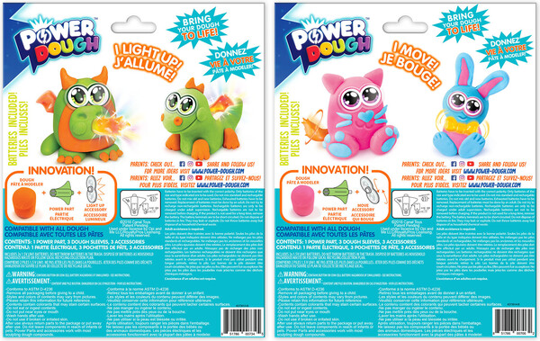 Power Dough Power Dough animal (unité) (varié) 851786007963