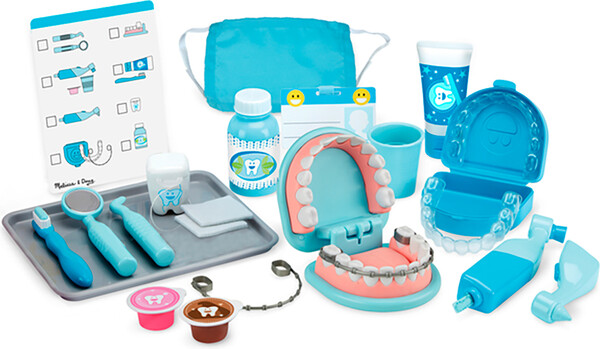 Melissa & Doug ensemble de jeu de dentiste - super-sourire 681147000032