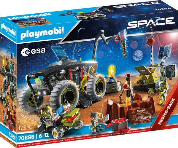 Playmobil Playmobil 70888 Unité mobile spatiale avec astronautes et navette 4008789708885