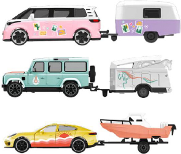 Majorette majorette - remorque "drivez" rose 3467452076286