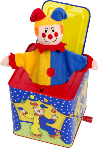 Schylling Boîte à surprise clown 019649202881