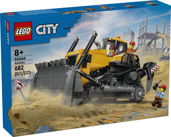 LEGO LEGO 60466 Le bulldozer jaune 673419403696