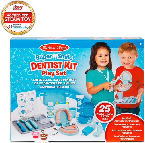 Melissa & Doug ensemble de jeu de dentiste - super-sourire 681147000032