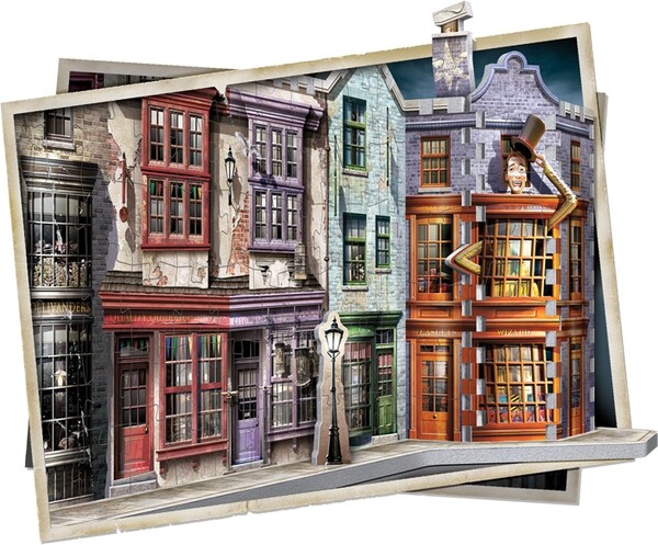 Wrebbit Casse-tête 3D Harry Potter Poudlard le Chemin de Traverse (450pcs) 665541010101