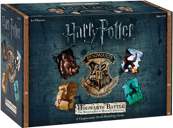 USAopoly Harry Potter bataille à Poudlard (fr) ext La monstrueuse boîte des monstres 3558380076001