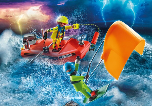 Playmobil Playmobil 70144 Secouriste et kitesurfer 4008789701442