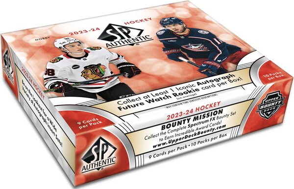 Upper Deck Upper Deck SP Authentic Hobby Hockey 23/24 Booster Box 053334470254