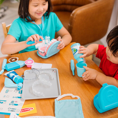 Melissa & Doug ensemble de jeu de dentiste - super-sourire 681147000032