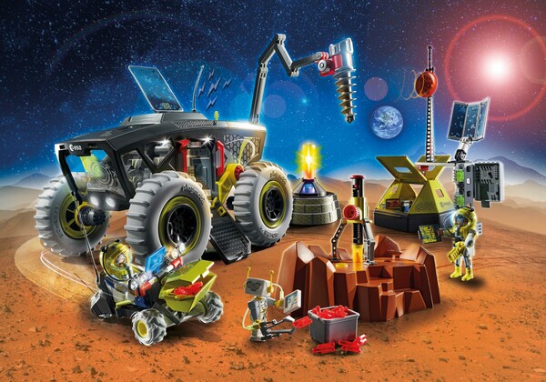 Playmobil Playmobil 70888 Unité mobile spatiale avec astronautes et navette 4008789708885