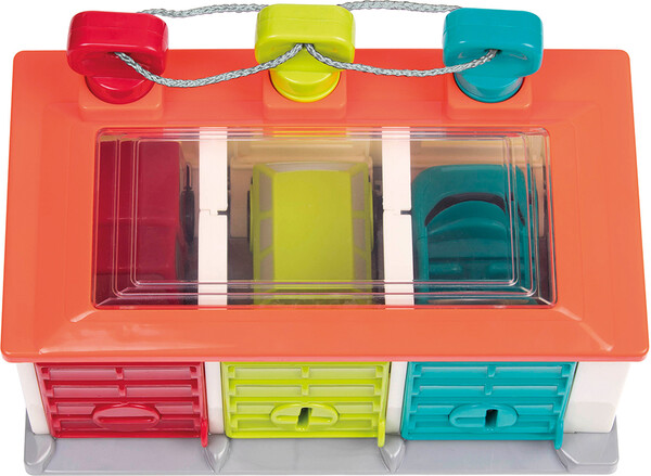 Battat Battat - garage à clés pour 3 autosprochain arrivage: novembre 2025 062243350946