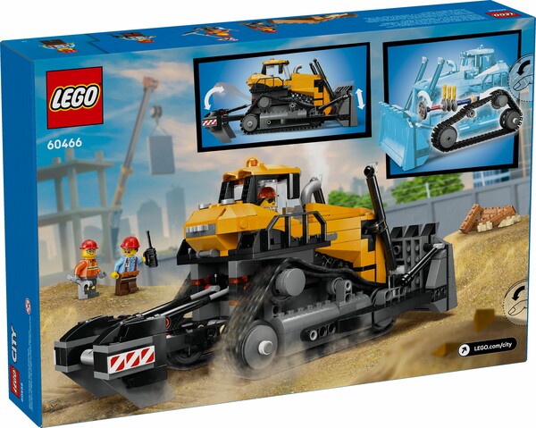 LEGO LEGO 60466 Le bulldozer jaune 673419403696