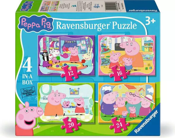 Ravensburger casse-tête Casse-tête 12-16-20-24 progressif Peppa Pig 4005555041047