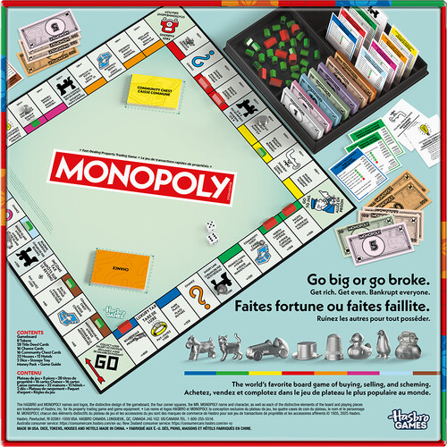 Hasbro Monopoly (fr/en) 195166286488