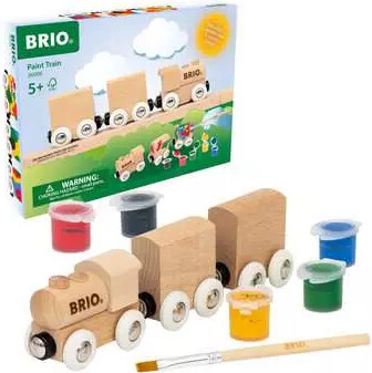 Brio Train Brio Train en bois a peindre 7312350360066
