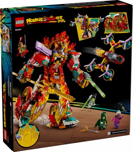 LEGO LEGO 80057 Nezha's Ring of Fire Mech 673419389952