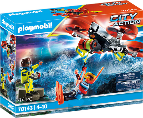 Playmobil Playmobil 70143 Secouriste et drone 4008789701435