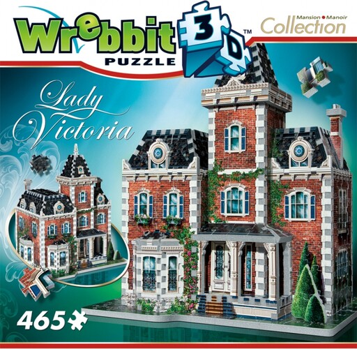 Wrebbit Casse-tête 3D Lady Victoria (465pcs) 665541010033