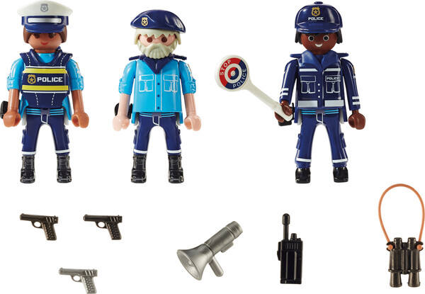 Playmobil Playmobil 70669 Equipe de policiers (juillet 2021) 4008789706690