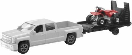 New-Ray Toys Pick-up Chevrolet avec motocross 1:43 093577195354