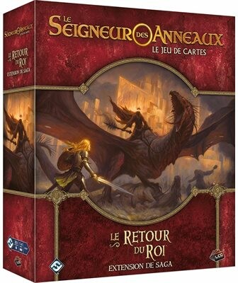Le seigneur des anneaux jeu de cartes (fr) le retour du roi 841333128975