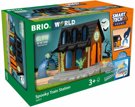 Brio Train Brio Train en bois Smart Tech sound - Gare effrayante 36007 7312350360073