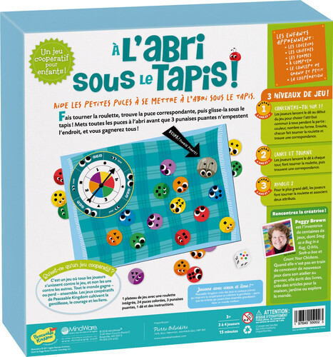 Peaceable Kingdom À l'abri sous le tapis ! 197640550023