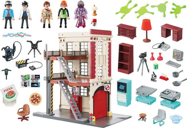Playmobil Playmobil 9219 SOS Fantômes quartier général (Ghostbusters) 4008789092199